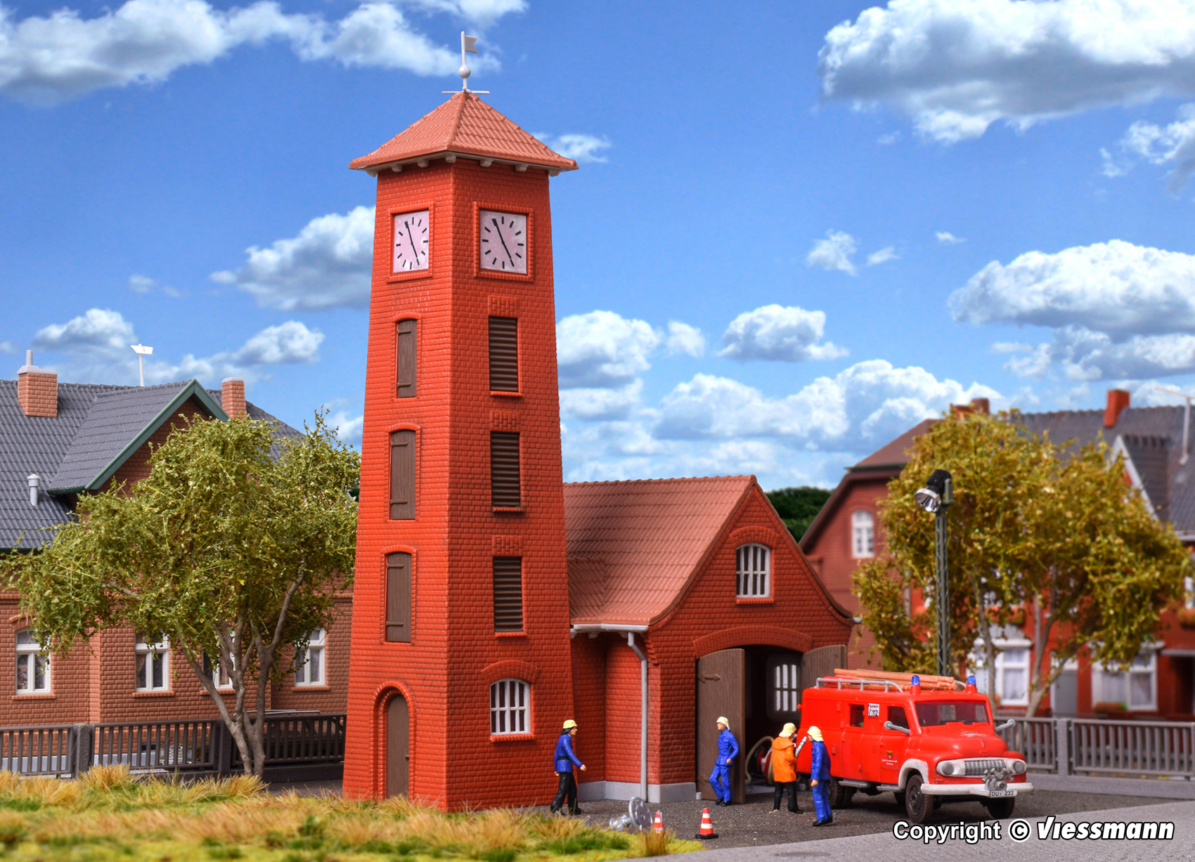 Kibri 39210 Feuerwehrhaus Bahlburg Lüneburg