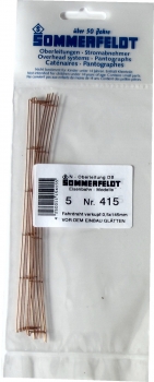 Sommerfeldt 415 DB Fahrdraht verkupfert 0,5 x 145 mm