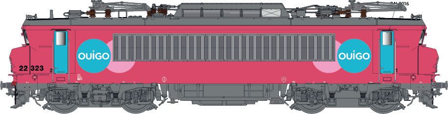 11103 SNCF OUIGO E-Lok Serie BB 22200 Ep.6