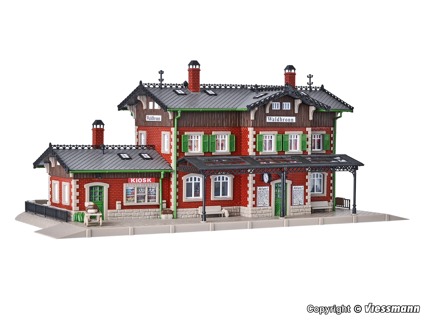 43505 Bahnhof Waldbronn