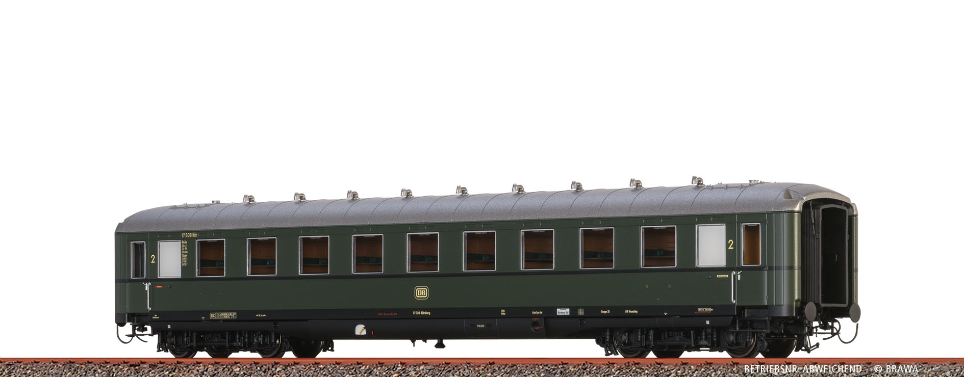 51058 DB Schürzenwagen 2.Kl. B4üe Ep.3 AC