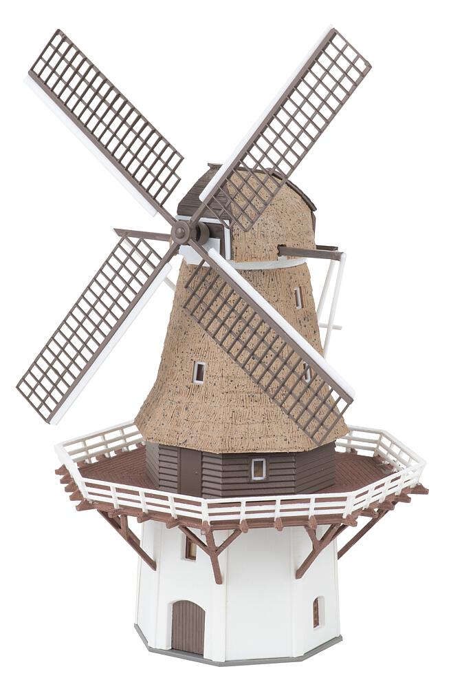 232136 Windmühle mit Putzsockel
