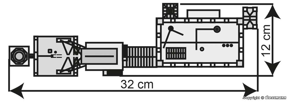 37228 Förderturm mit Zechengebäuden