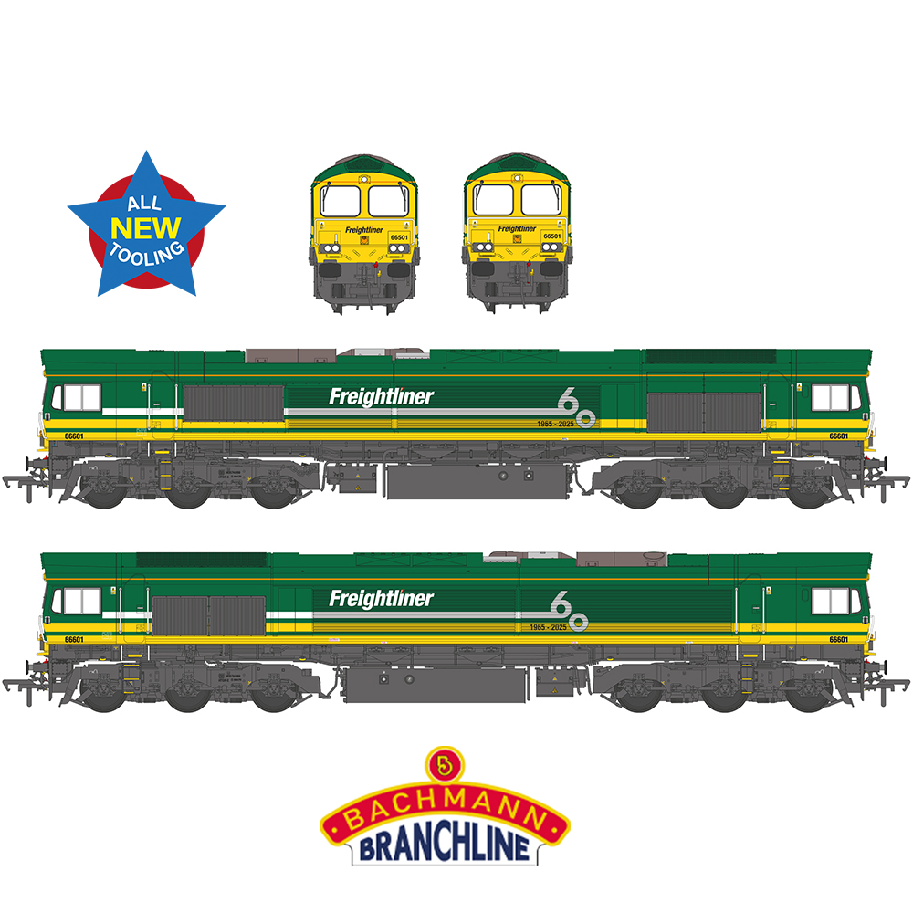 50-012 Freightliner Diesellok Class 66/6 Ep.6