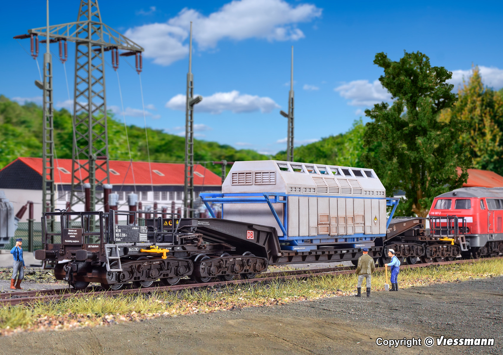 Kibri 16504 Castor Schienentransport