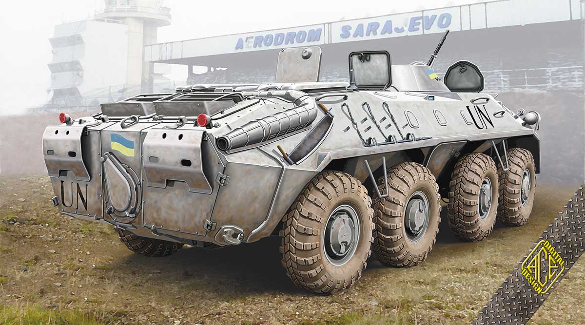 72166 BTR-70 Soviet armored personnel carrier