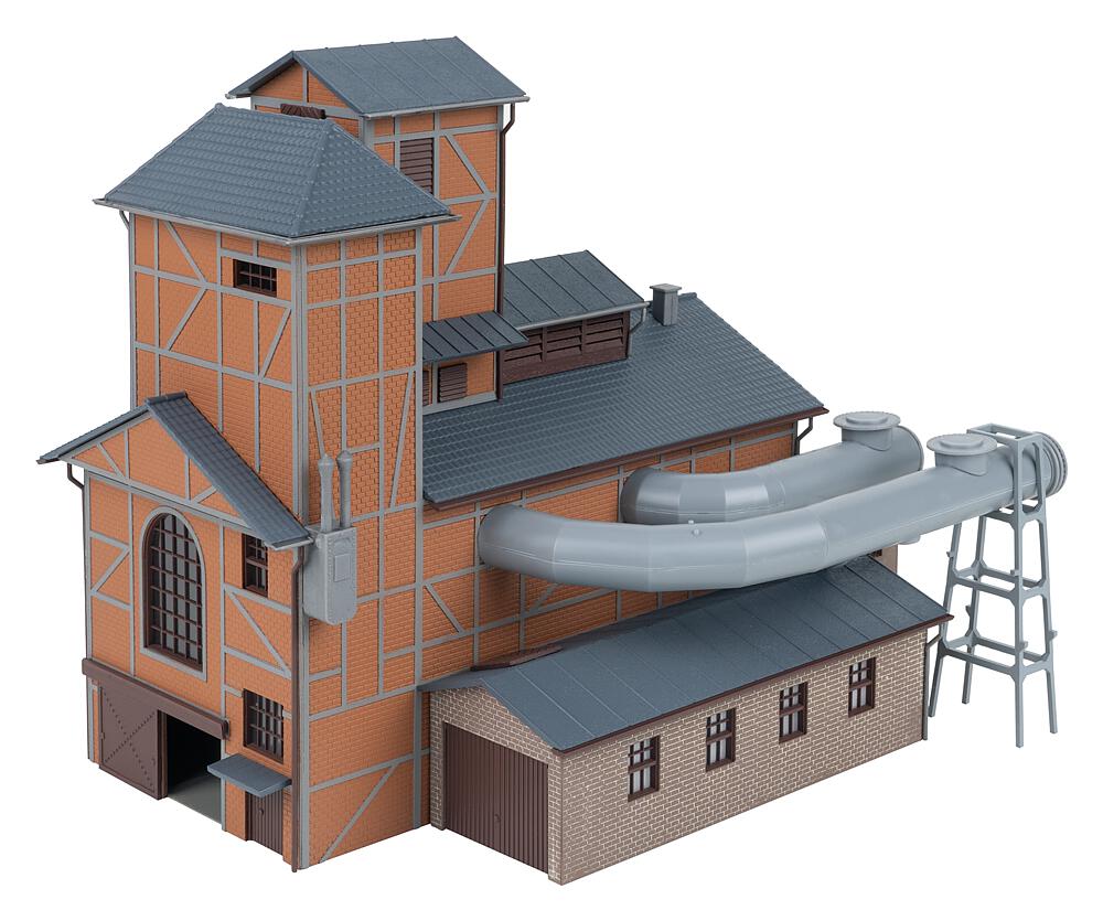 130024 Gebläsehalle mit Rohrleitunge
