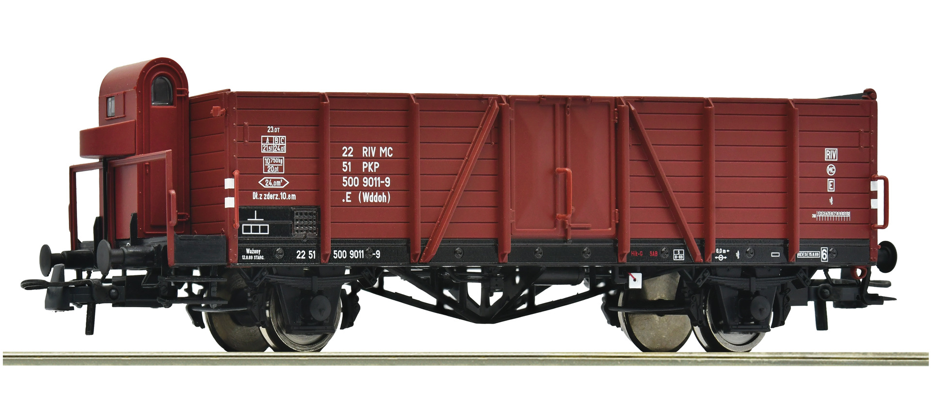 6600217 PKP Offener Güterwagen E (Wddoh)  Ep.4