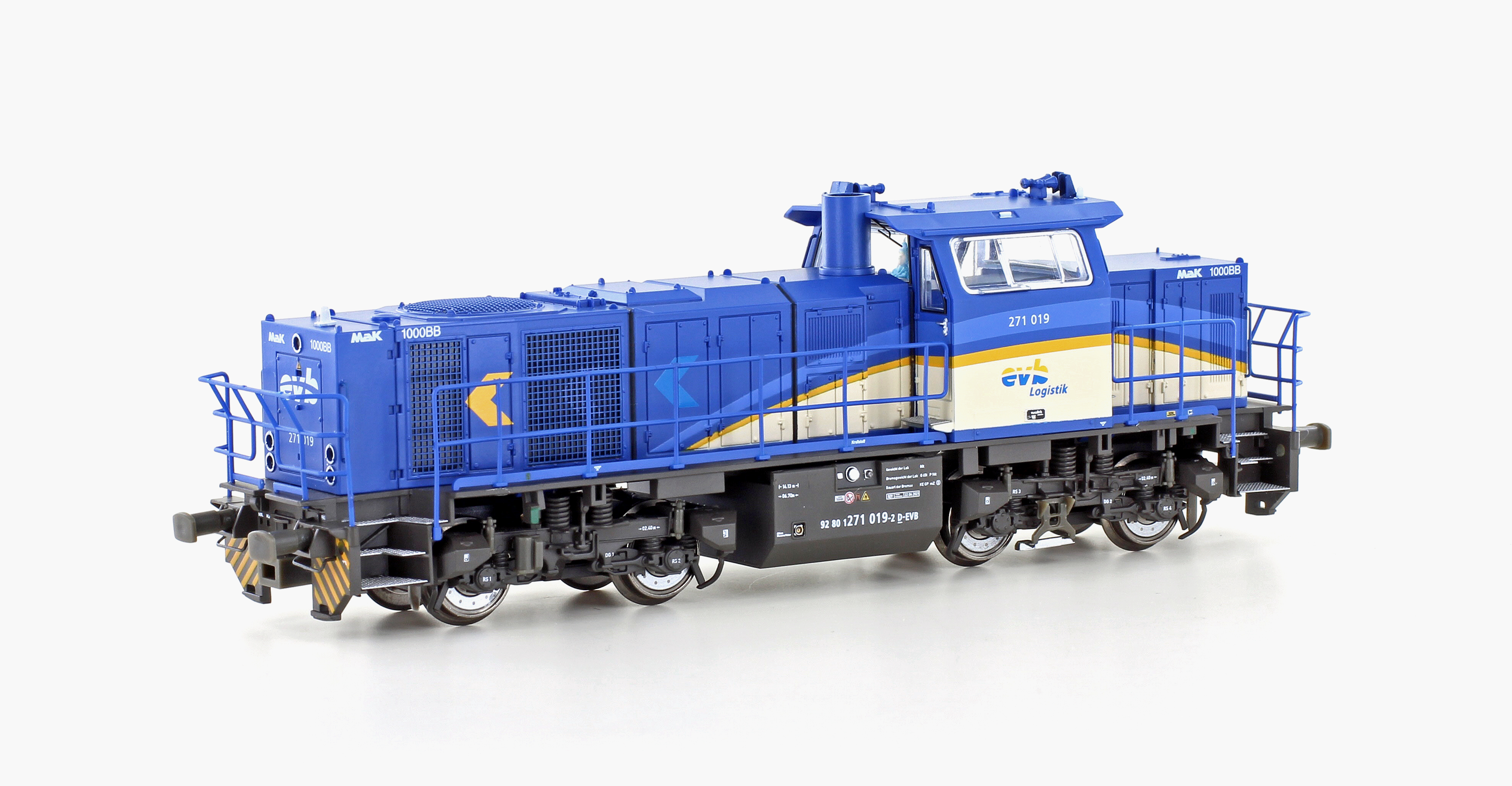 90548 EVB Logistik Diesellok G1000 BB Ep.6