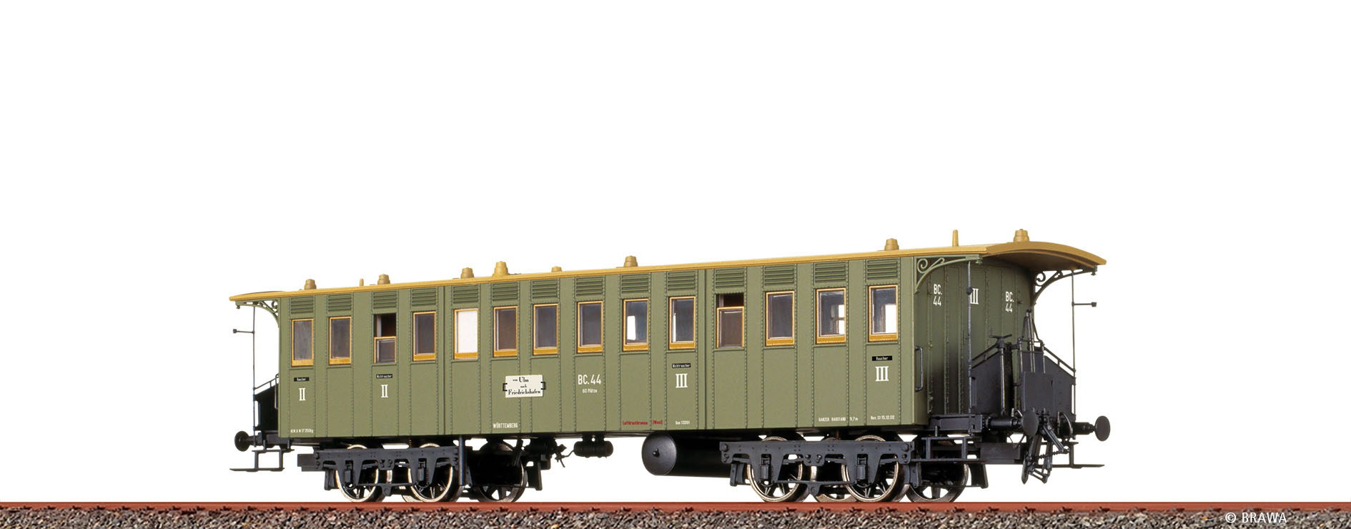 45718 K.W.St.E. Personenwagen württ. Ep.1