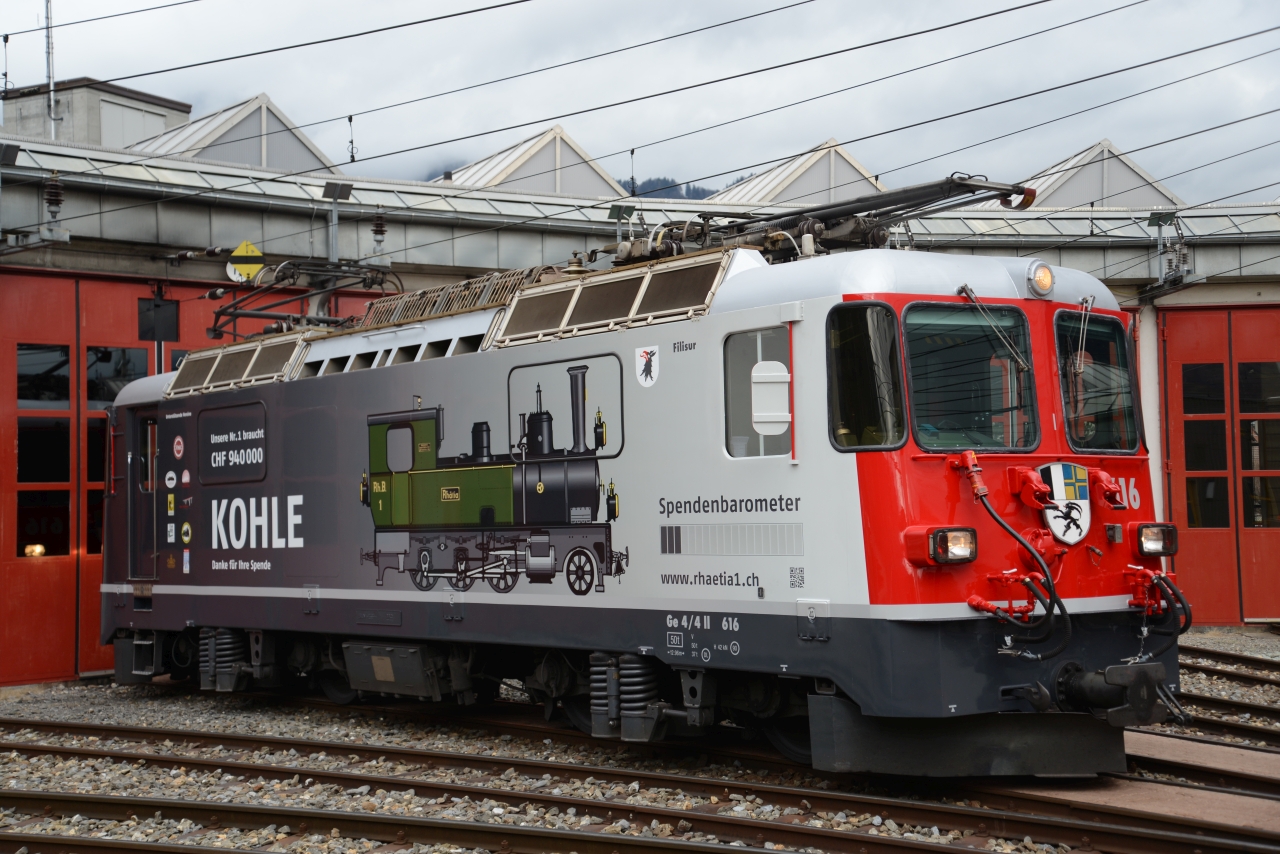 MDS-Modell 60005-S RhB E-Lok Ge4/4II 616 Ep.6