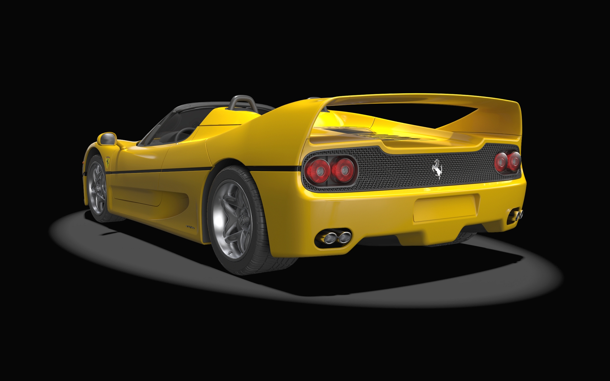 Pocher HK63 POCHER Ferrari F50 - Giallo Modena