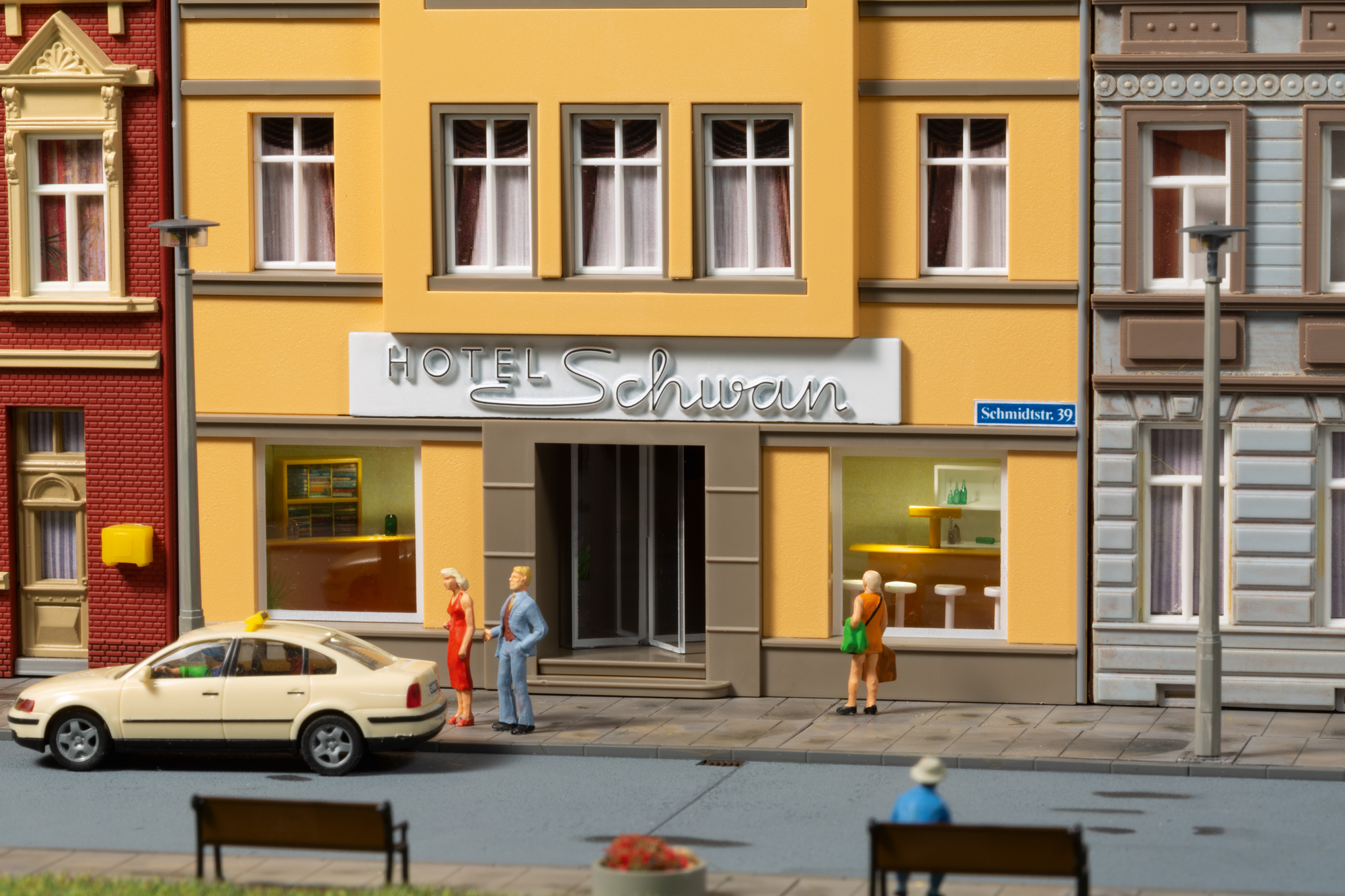 58101 LED-Beleuchtung Hotel Schwa