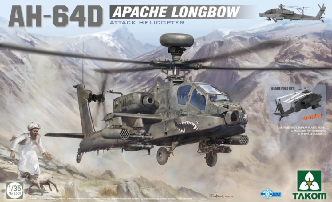 2601 AH-64D Apache Longbow Attack Helicopter