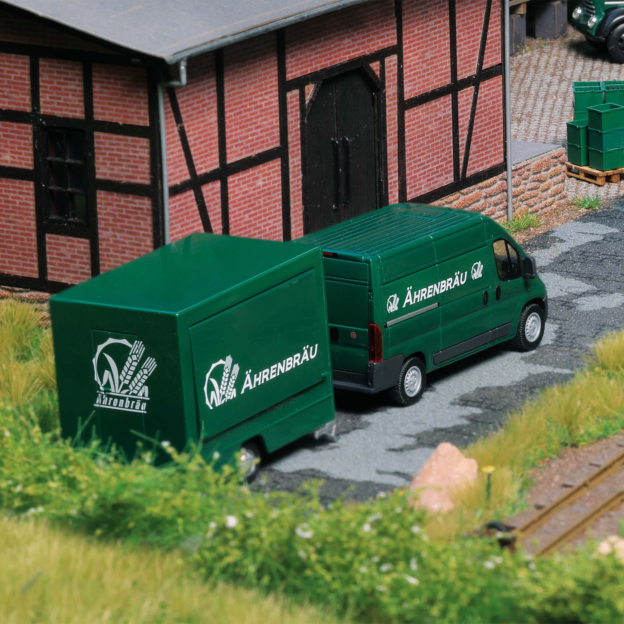 Busch Autos 44945 Ausschankwagen Ährenbäu