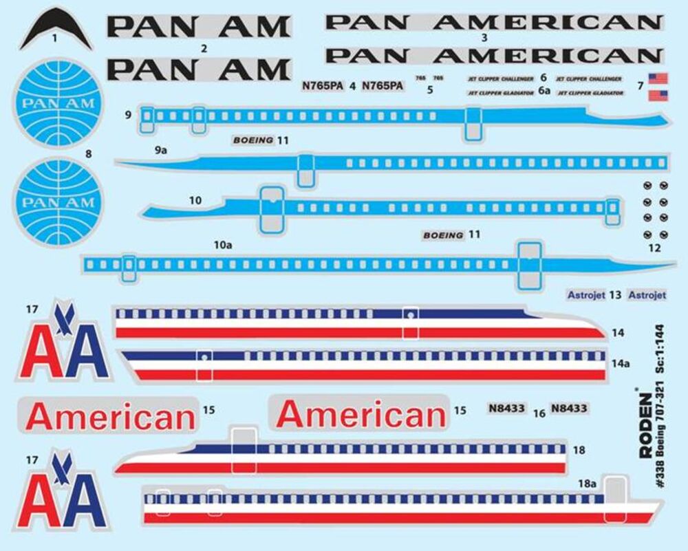338 Boeing 707-321 Pan American