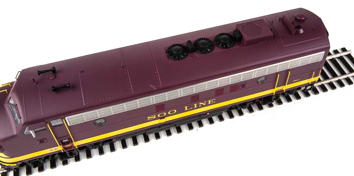 WalthersProto 49521 SOO Line Dieseloks FP7/F7B #2501AC