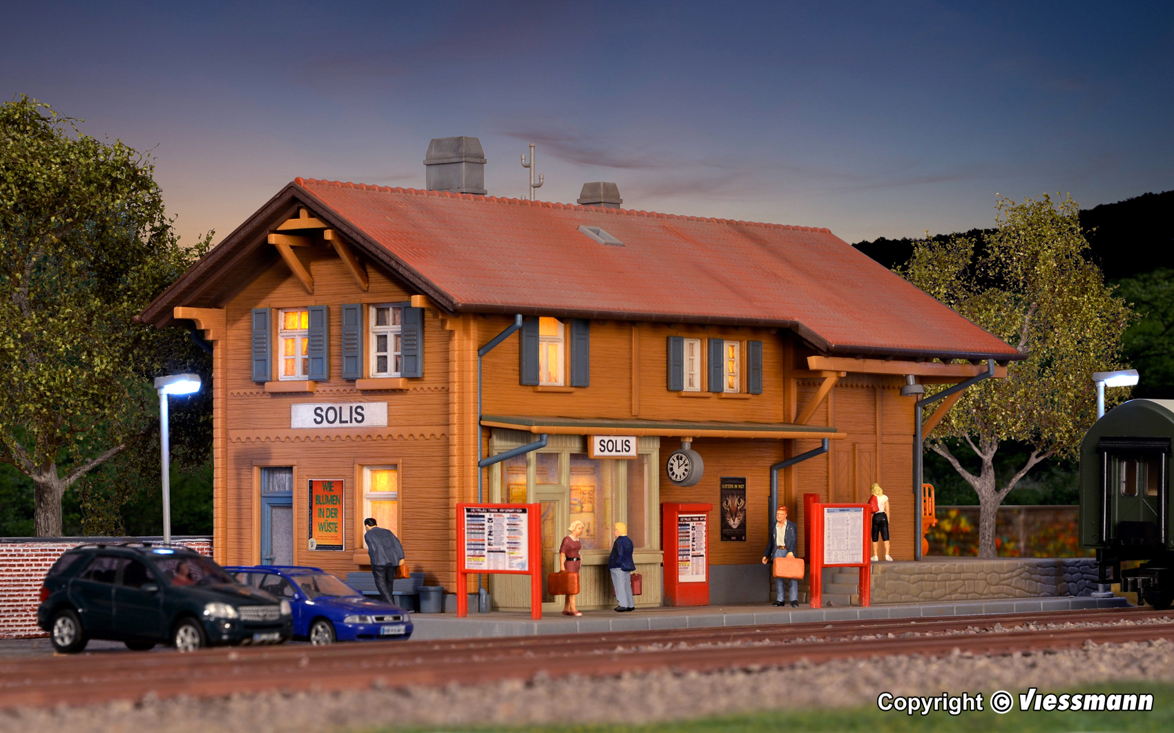 Kibri 39372 Bahnhof Solis