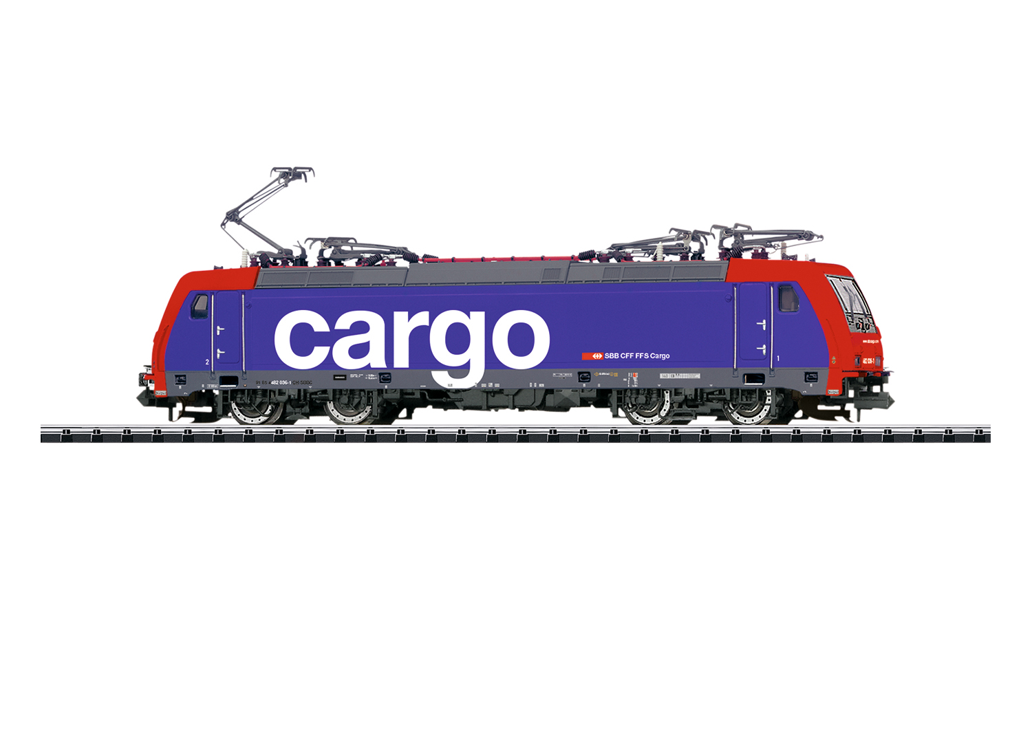 16876 SBB E-Lok Re 482 Cargo Ep.6