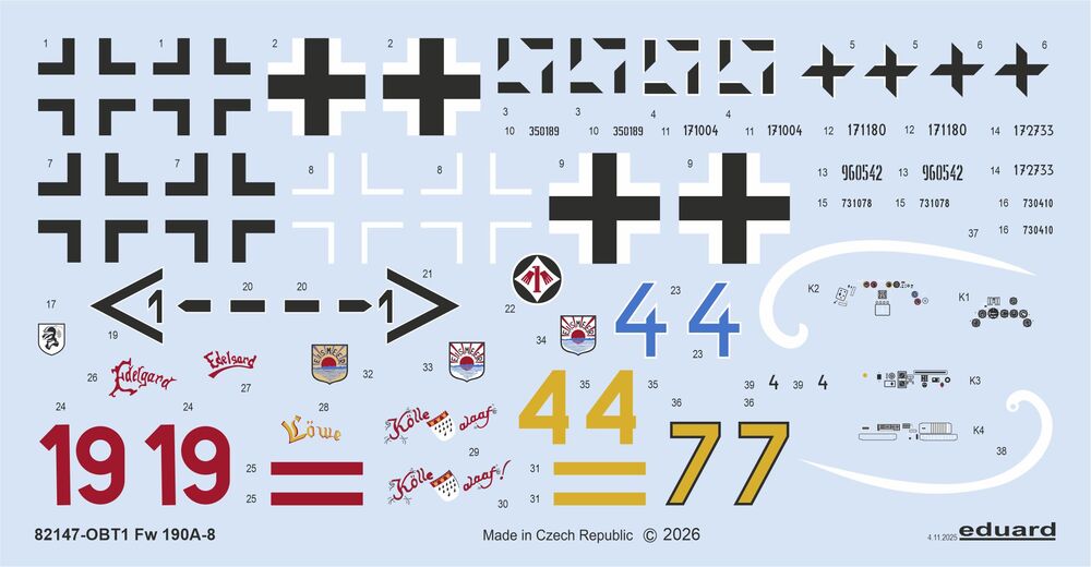 Eduard 82147 Fw 190A-8 - ProfiPack Edition