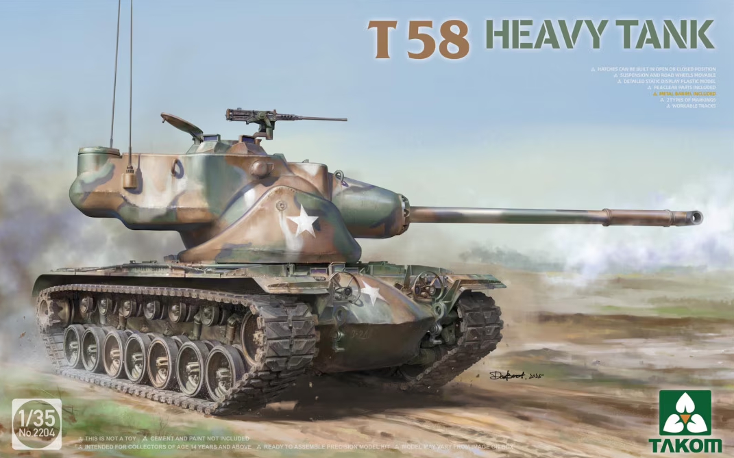 2204 T58 Heavy Tank
