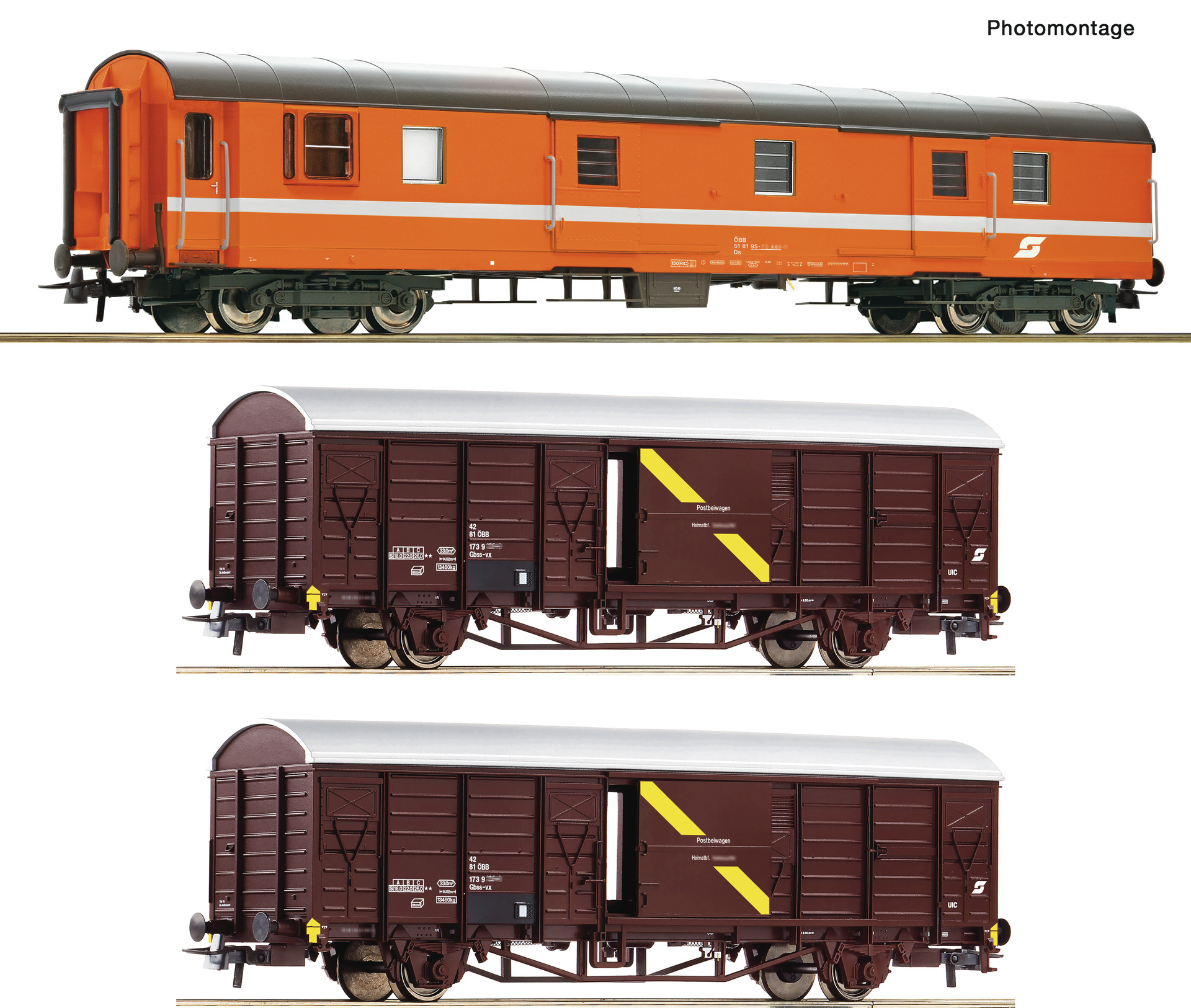 Roco 6600294 ÖBB Postschnellzug Set 3tlg. Ep.4/5