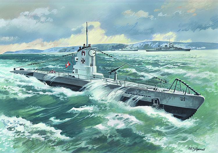 S.009 WWII deusches U-Boot Typ IIB 1939