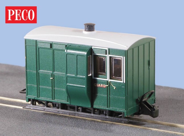 GR-530 4-Rad-Bremswagen ohne Puffer Glyn Valley