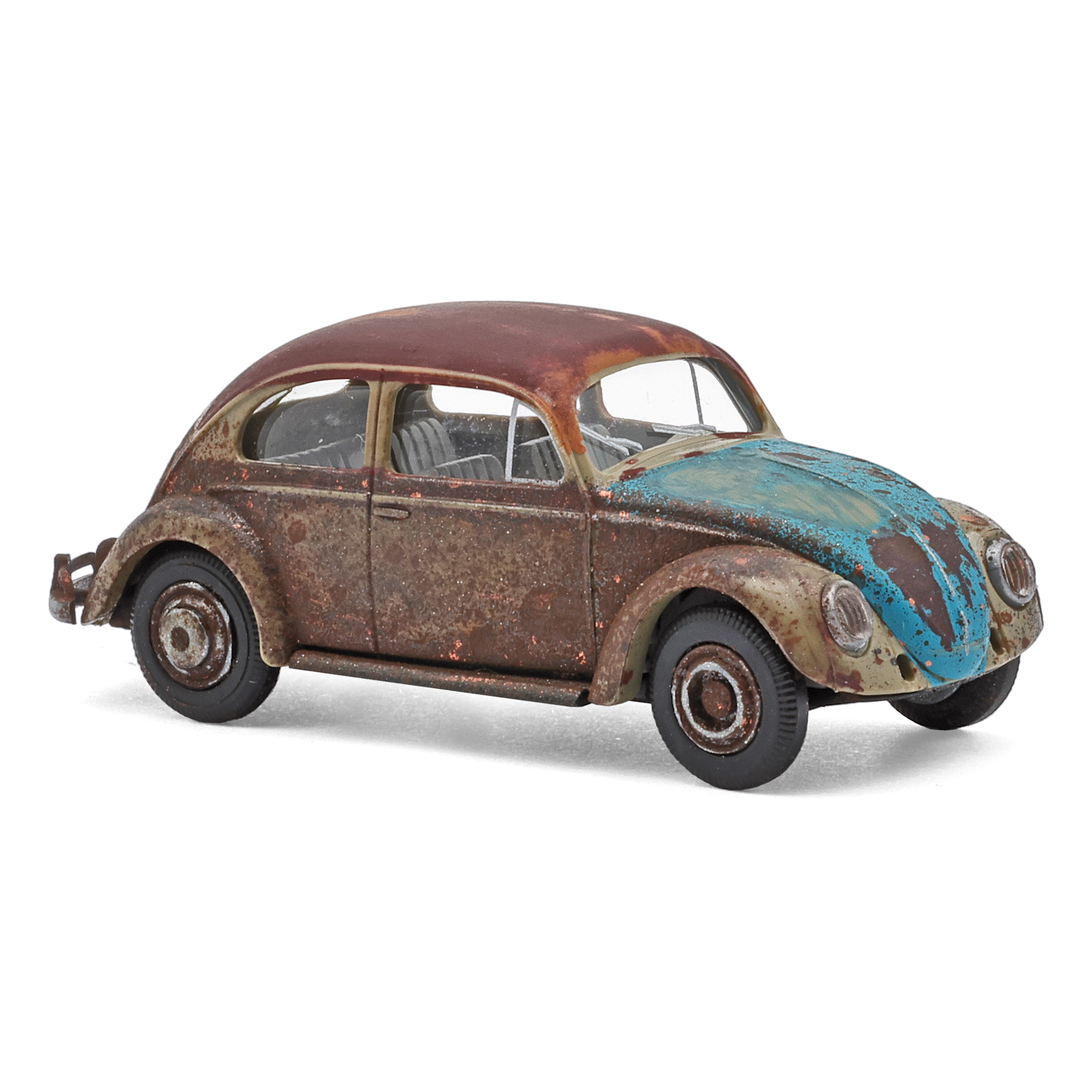 52915 VW Käfer Brezelfenster Scheunenfund