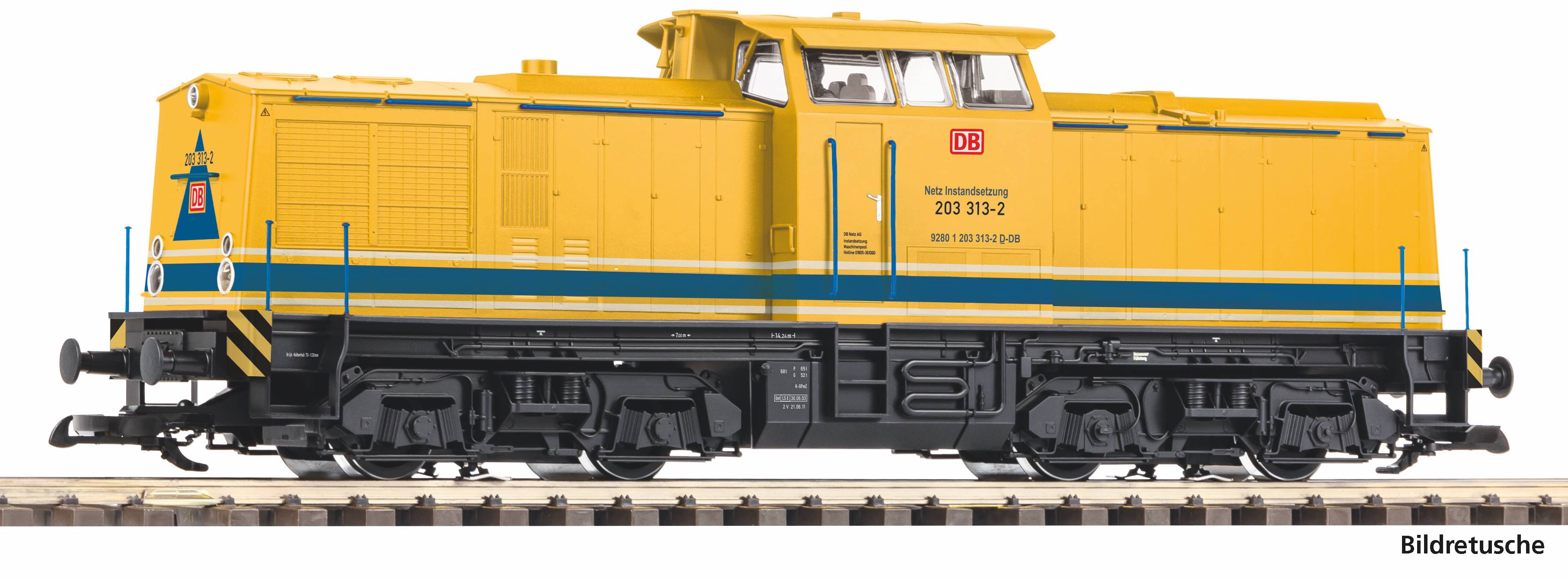 37559 DB Netz Diesellok BR 203 Ep.5