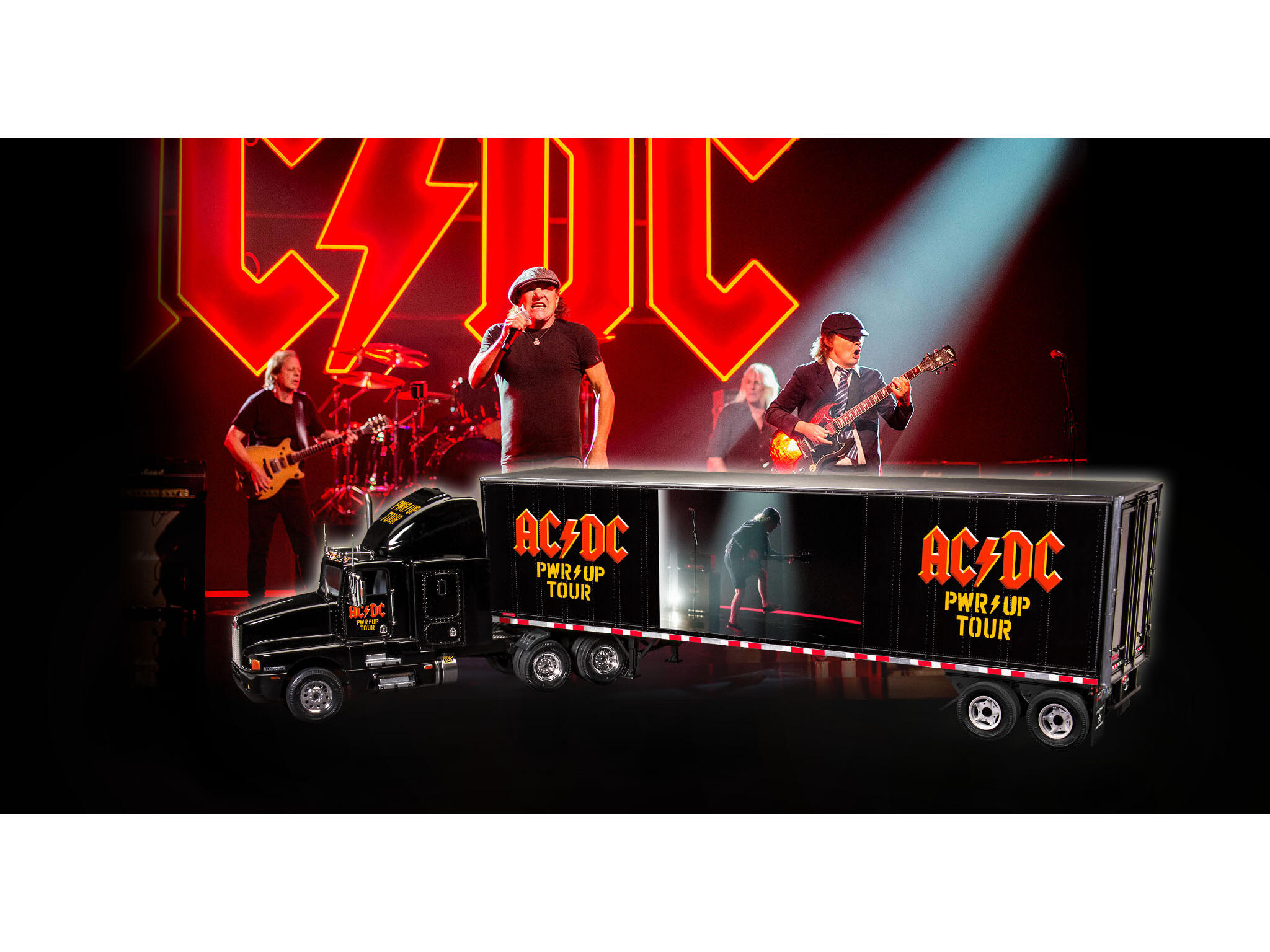 Revell 07731 AC/DC Tour Truck & Trailer 'Power Up'