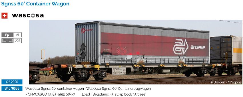 S4576088 Wascosa Containerwagen Sgnss60 Ep.6