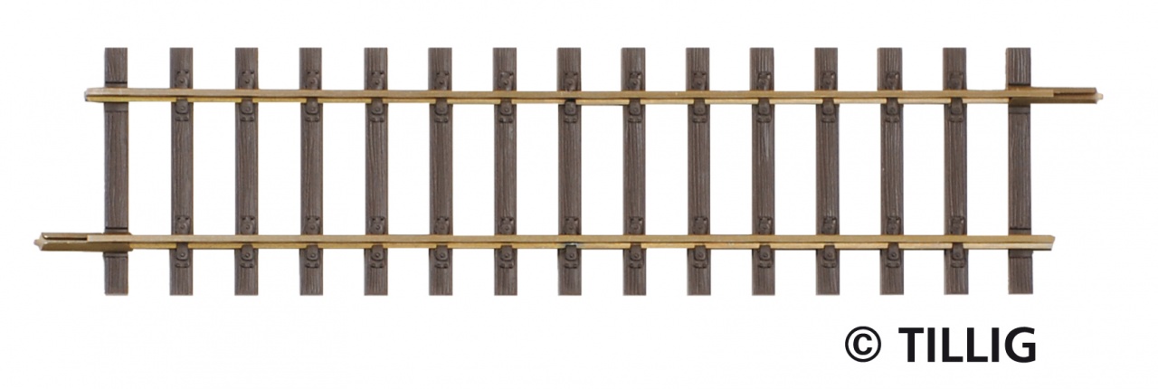85124 Gleis gerade 114 mm