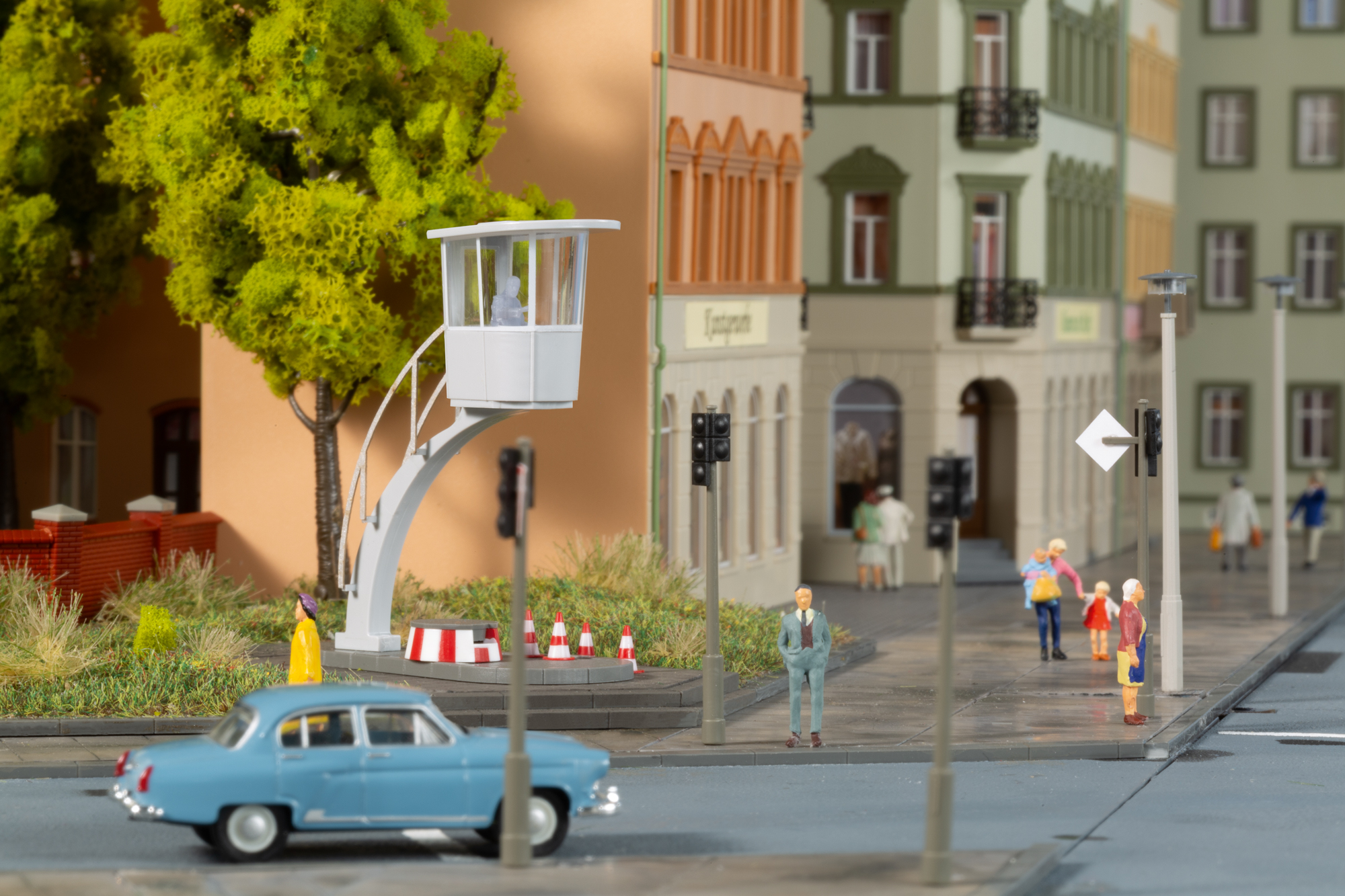 13352 Verkehrskanzel mit Zubehör