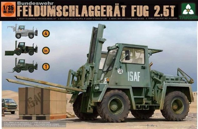 2021 Bundeswehr Feldumschlaggerät FUG 2,5T