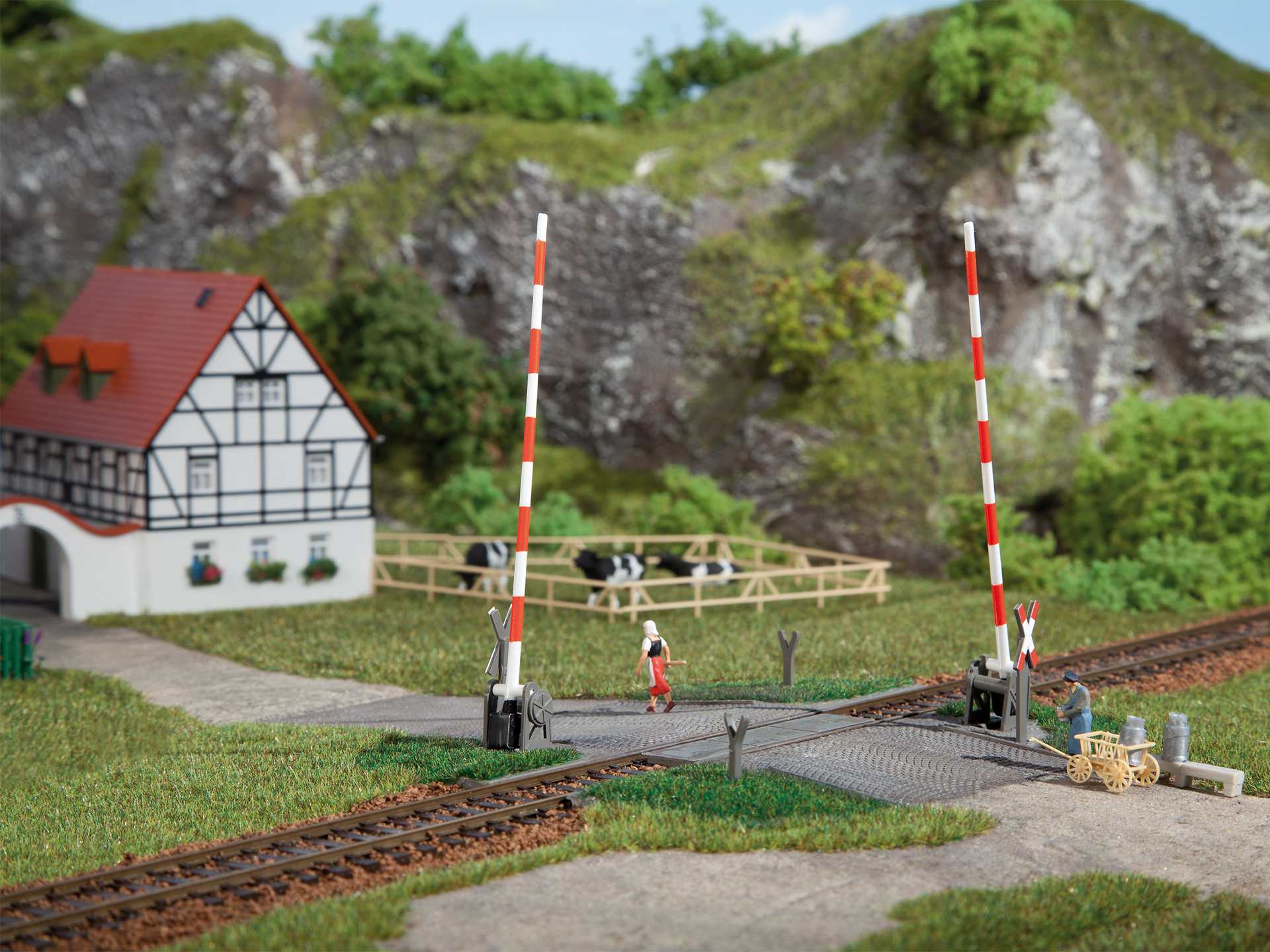 41604 Beschrankter Bahnübergang