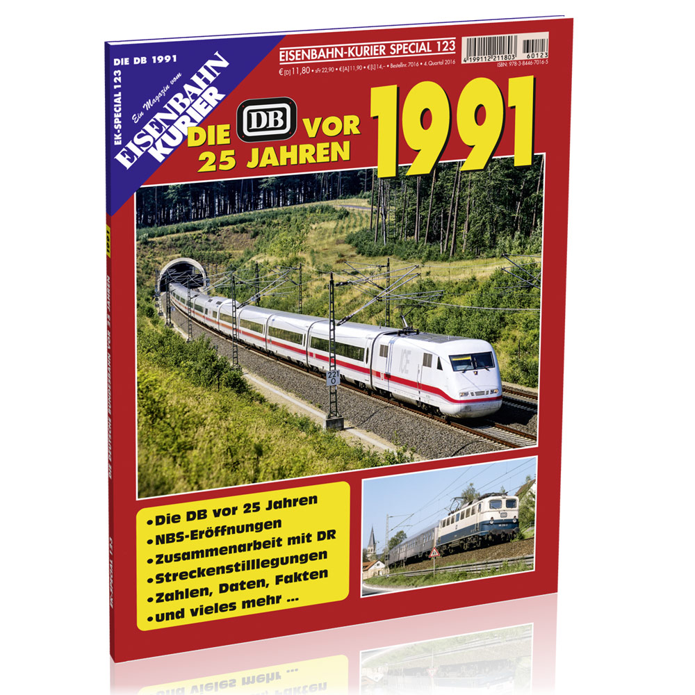 7016 Die DB vor 25 Jahren - 1991