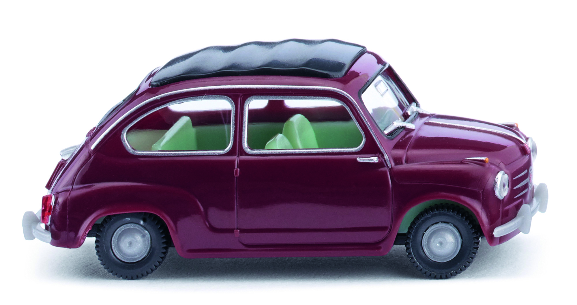 009908 Fiat 600 weinrot