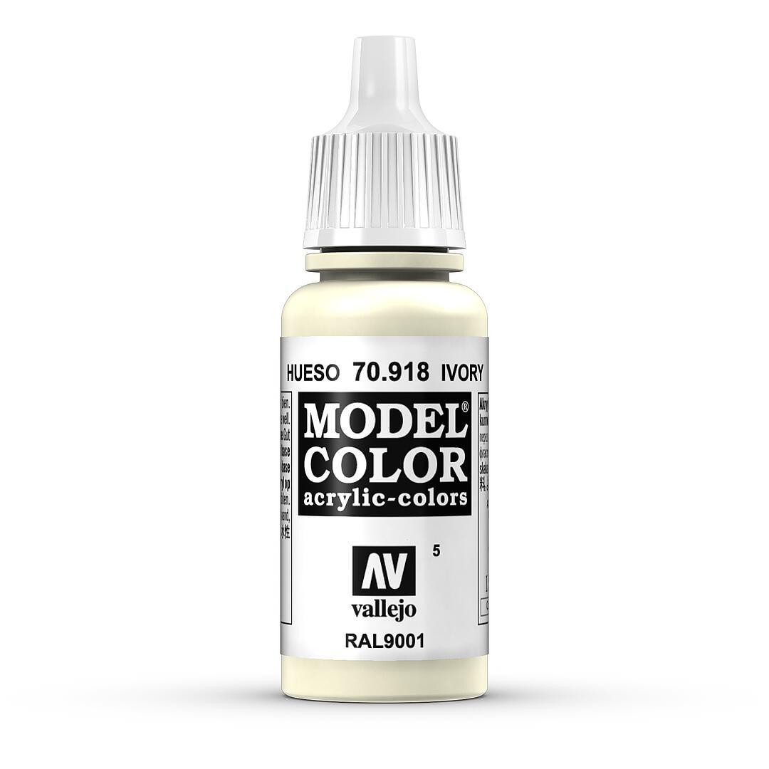 70918 RAL9001 Elfenbein matt, 17 ml