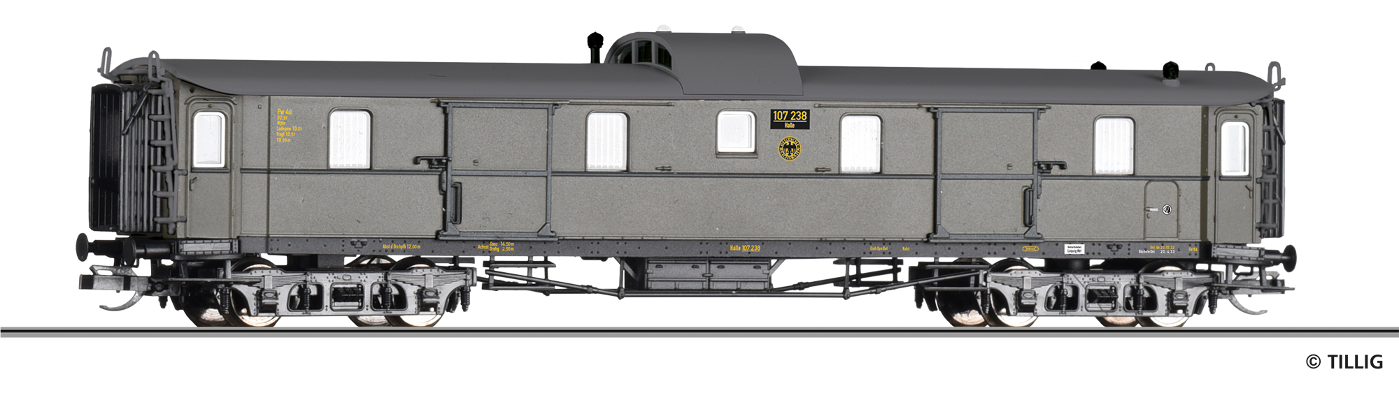 12062 Packwagen Pw4ü der DRG