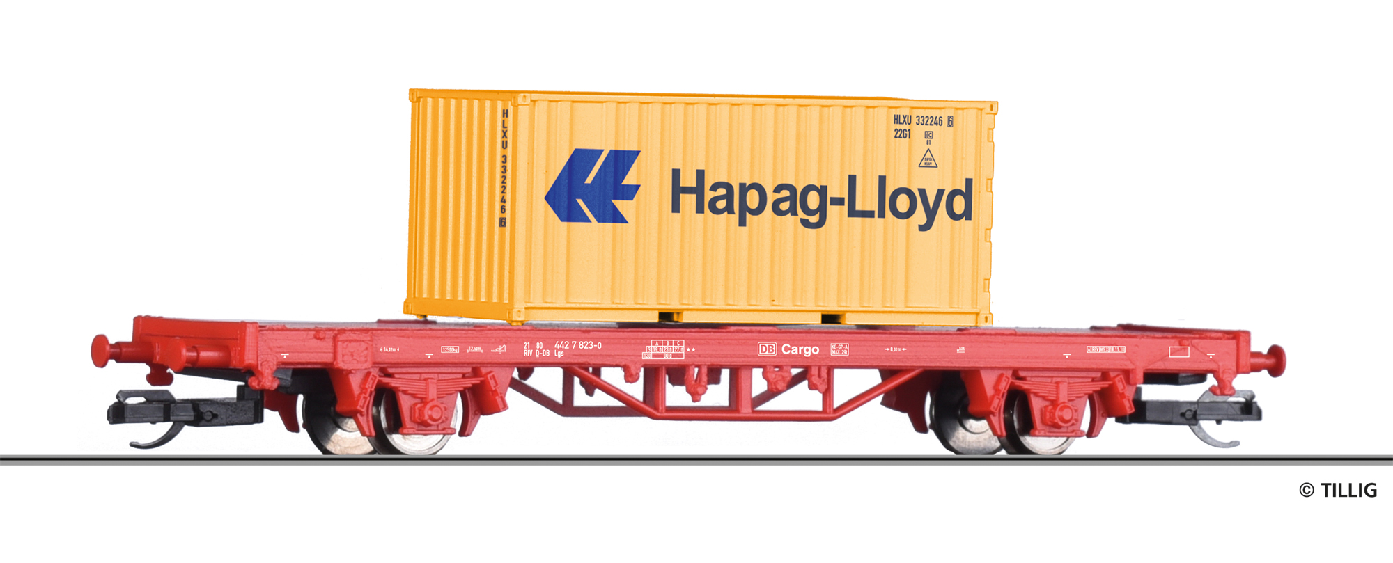 17480 DB Containertragwagen Lgs "Hapag" Ep.6