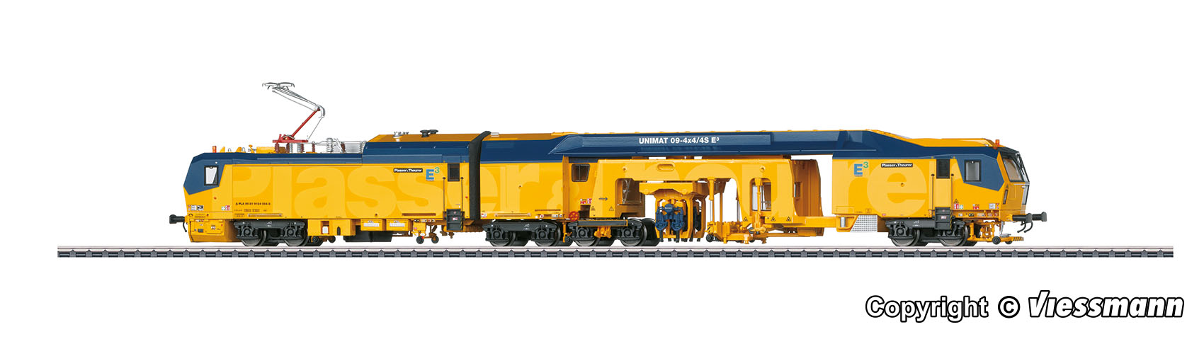 Kibri 26700 Unimat 09-4x4/4S E³ Schienenstopfmaschin