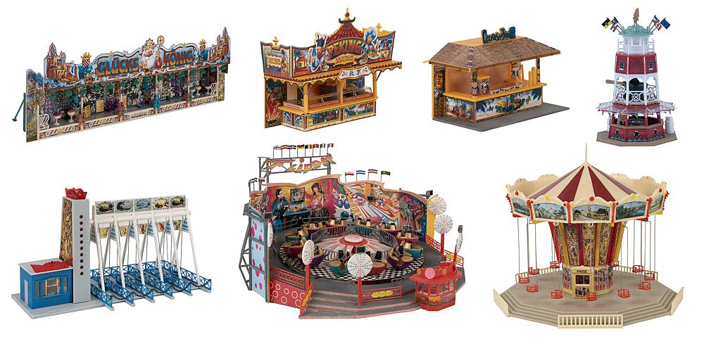 Faller 140460 Kirmes-Set Jahrmarktvergnügen