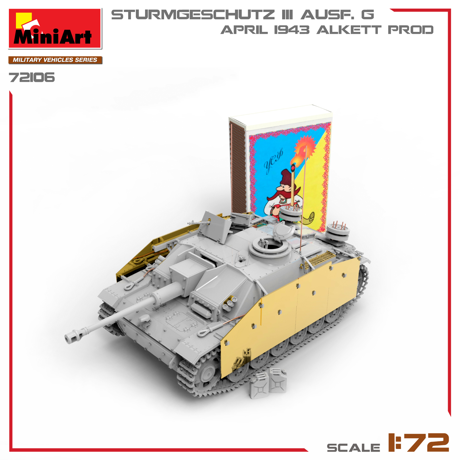 MiniArt 72106 StuG III Ausf. G Prod. April 1943