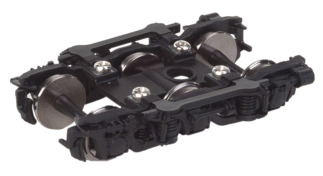 WalthersProto 2134 GSC 11' 6-Whl Trks Blk 2/