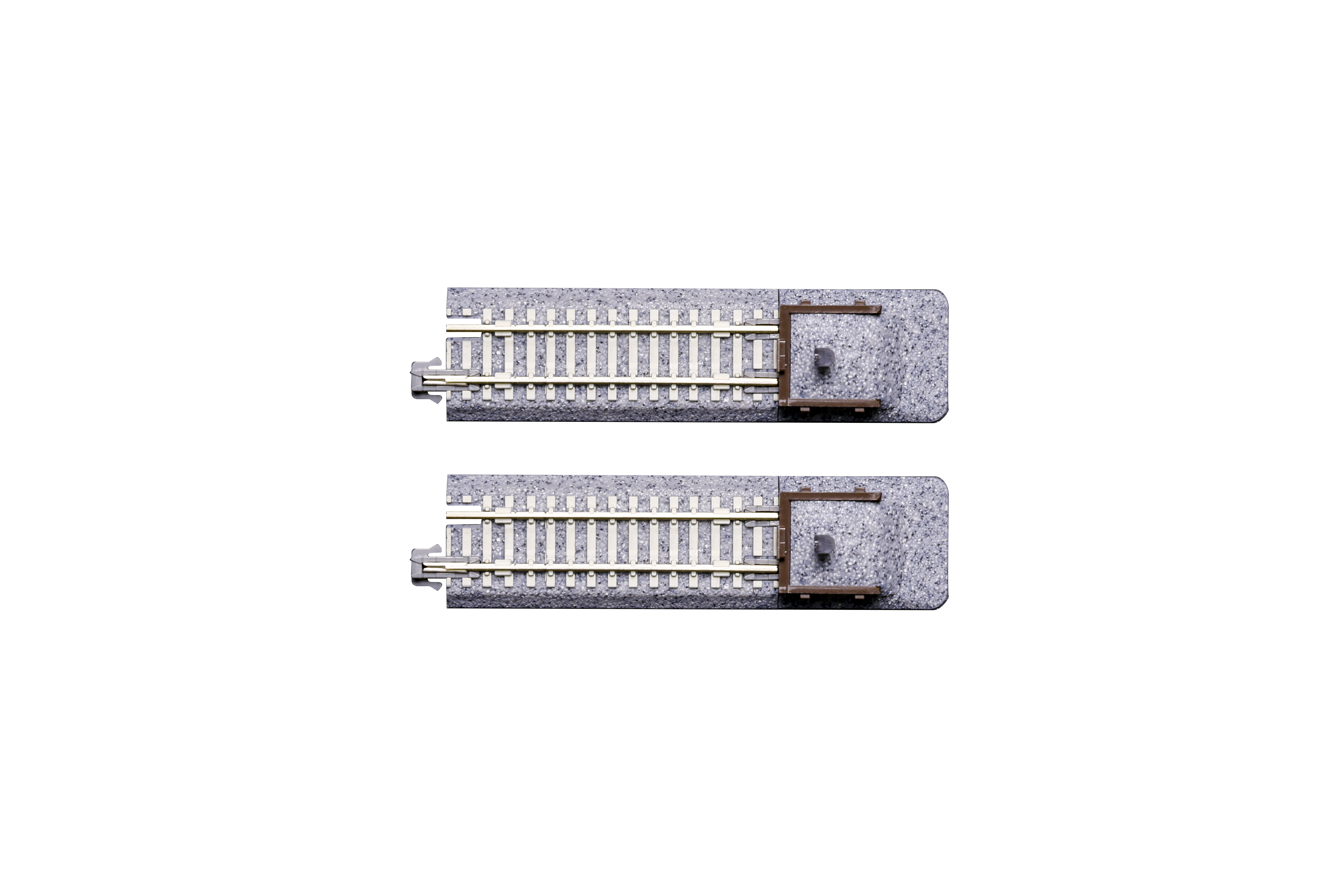20-067 Gleis mit Prellbock 62 mm Betonschwelle