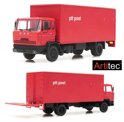 487.051.05 DAF Kipp-Fahrerhaus Koffer-LKW, PTT Post