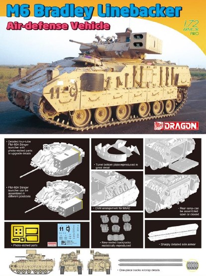 Dragon 007624 M6 Bradley Linebacker