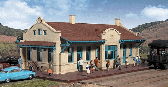 Walthers 2920 Mission style depot