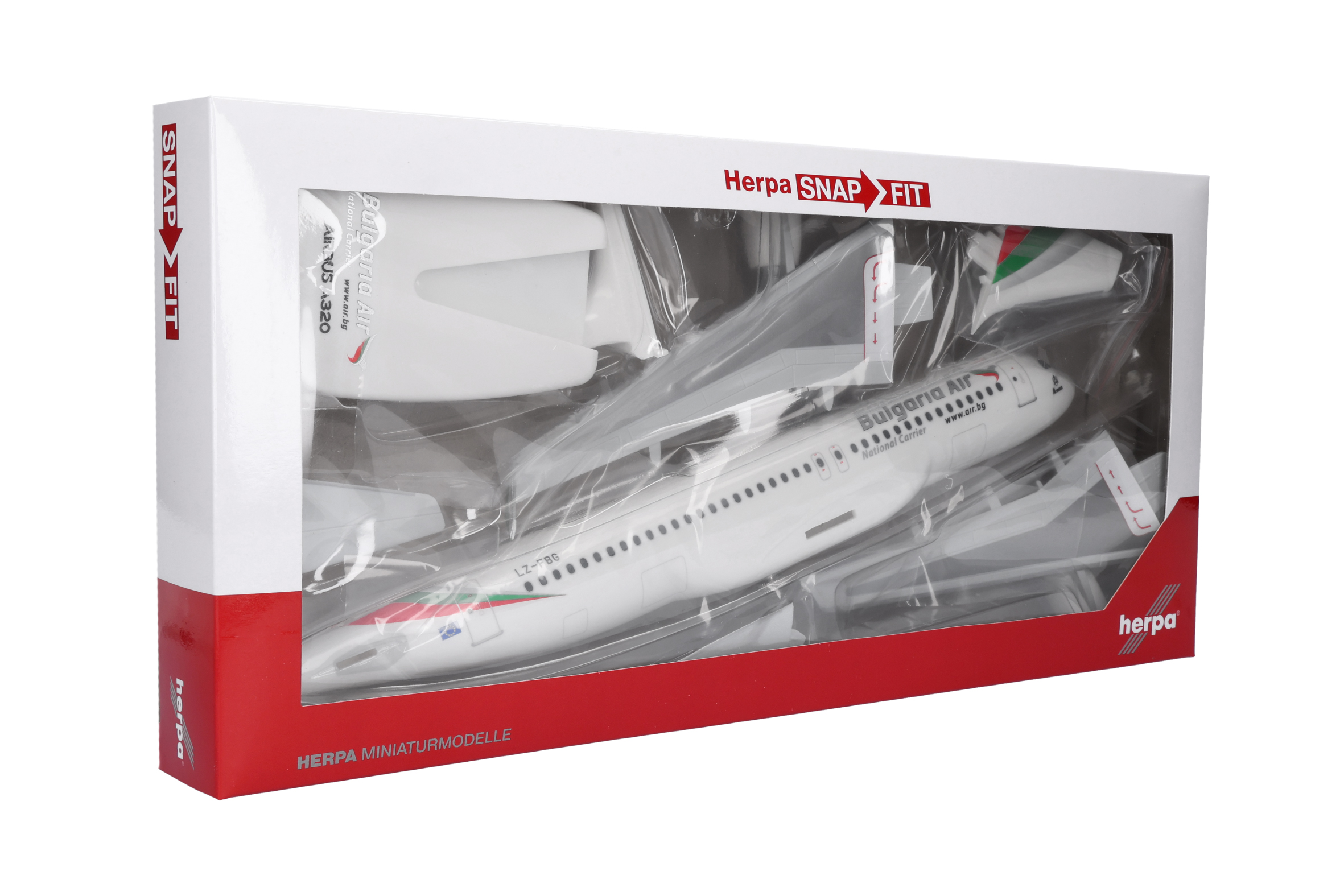 Herpa 610759-001 Airbus A320 Bulgaria Air